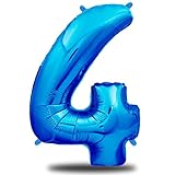 🎈 HELIO O AIRE: los globos de números se pueden rellenar con helio o aire. Se pueden inflar fácilmente en cuestión de minutos a través de un tubo, incluido en los accesorios. La válvula se cierra automáticamente y retiene el helio hasta 8 días.