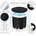 Thyle 2 Pcs Ice Bath Tub for Athletes Portable Bathtub for Recovery Cold Plunge Tub for Athletes Training Therapy Inflatable Bathtub Adult Spa Outdoor Barrel for Bucket for Baths and Soaking