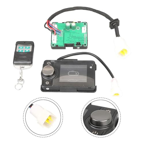 CashMuch Panel de control del calentador de estacionamiento con interruptor de control remoto LCD, para varios sistemas de calefacción de estacionamiento