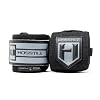 HOSSTILE Wrist Wraps (Pair) Durable 18 with Light Flexibility, Thumb Loop, Extra-Wide Hook and Loop Fastener for Adjustable Support, Ideal for Weightlifting, Bodybuilding, Crossfit