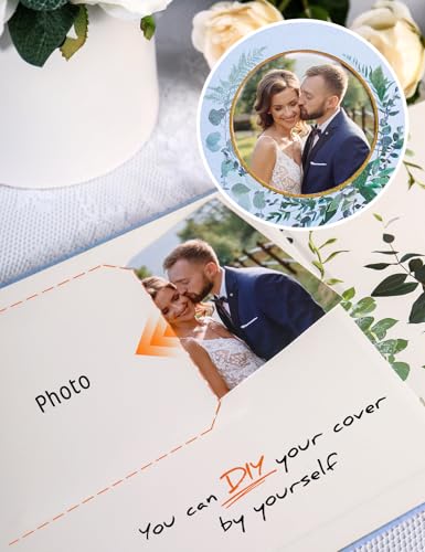 Image of molekaus Wedding Guest Book Hardcover 8 inch x 10 inch,100 Pages