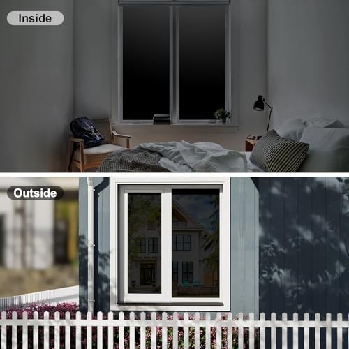 Película de privacidad para ventana blackout NINETREX 17.5x78.7in miniatura 5