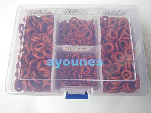 250unit Each O Ring Seals for Fuel Injector Rubber Seal Kits O Ring/Fuel Injection Repair Kits (AY-OSK250)