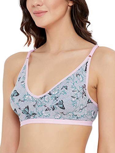 Image of Clovia Women's Cotton Non-Padded Non-Wired Full Figure Bra
