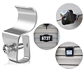 Vinyl Siding Clips,20-Pack No-Hole Outdoor Camera Mount,Vinyl Siding Hanger for Blink, Arlo, Ring, No-Damage, No Drilling, Weatherproof-304 Stainless Steel Home Siding Hooks - New Upgrade