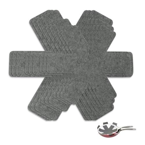 Imagen de GIDWRIY Protectores Sartenes Fieltro,Protege Sartenes Separadores