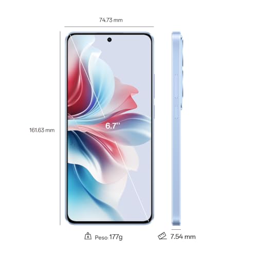 OPPO Reno11 F 5G Smartphone 8/256 GB, AMOLED 4K, 5000 mAh, Mörkgrön