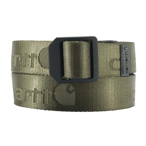 Image of Carhartt Men's Durable Nylon Webbing Belts, W /a Slim Profile Design