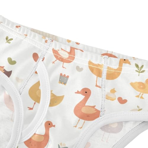 KLL Cute Gooses Group Summer Toddler Boys Cotton Briefs Breathable Children Panties4