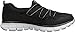 Skechers Sport Women's Sparkle and Shine Fashion Sneaker,Black/White,8.5 M US