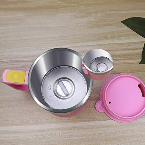 Sisyria Creativa Taza Rosada Auto-Agitar, Mezclador Eléctrico Automático Portátil De Viaje Taza Taza Batidora Anti… - Imagen 6