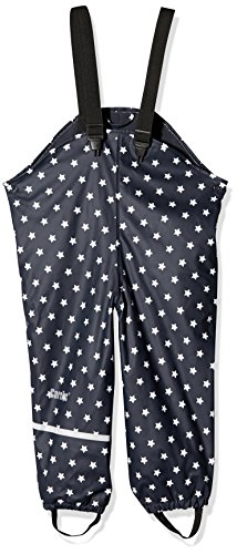 CareTec Pantalones Impermeable con vellón Unisex Niños, Azul (Dark Navy 5-778), 98