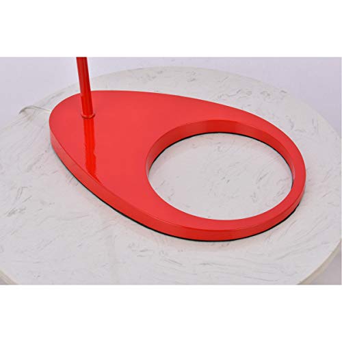 Living District Juniper 1 Light Red Floor Lamp #TOP4