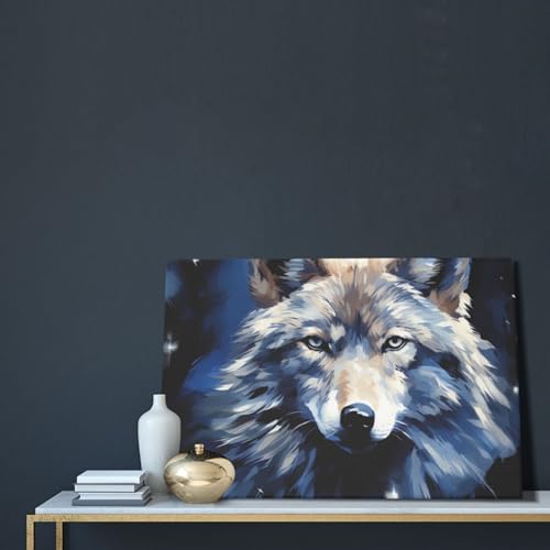 Toile murale moderne encadrée de qualité supérieure 40x61cm - 5