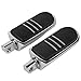 XFMT Chrome StreamLiner Style Foot Pegs Compatible with 1986-2013 Harley Davidson Touring Models