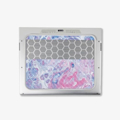 Image of MightySkins Carbon Fiber Skin Compatible with Alienware X14 R2 (2023) Full Wrap Kit - Pastel Pour | Protective, Durable Textured Carbon Fiber Finish | Easy to Apply & Change Styles | Made in The USA