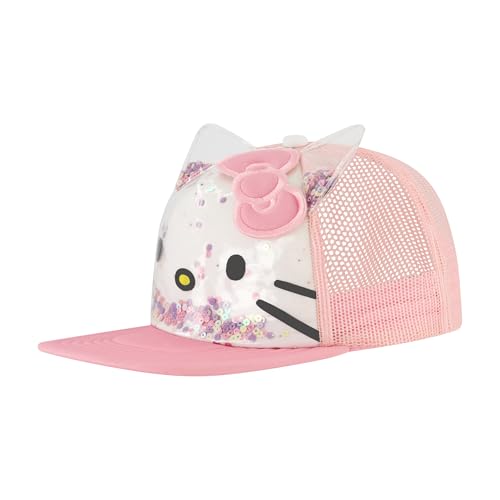 Hello Kitty Trucker Hat Adult Baseball Cap with Curved Brim Pink One Size