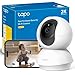 Tapo C210 - Cámara IP WiFi 360° Cámara de Vigilancia 2K (3MP),Visión Nocturna Admite Tarjeta SD hasta 512 GB, Detección y Seguimiento de Movimiento, Control Remoto, Compatible con Alexa