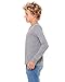 Bella + Canvas Youth Jersey Long-Sleeve T-Shirt L GREY TRIBLEND