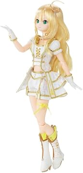 Azon International Pure Neemo Character Series No. 159 Idol Master Miki Hoshii, Total Height Approx. 9.8 inches 25 cm, Made by Soft Vinyl 1/6 Scale Doll