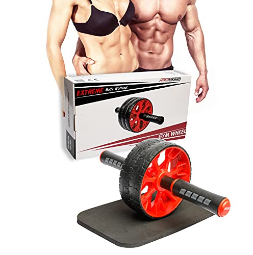 ActiveVikings Premium Bauchtrainer - Idealer Sixpack Trainer als Bauchroller für...