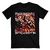 Iron Maiden T Shirt Number of The Beast The Beast On The Road Vintage Mens XXL Black #2