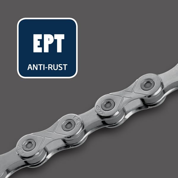 KMC 自転車用品 チェーン X11 EPT 11S 対応 防錆加工   EPT/シルバー Amazon | KMC 自転車 チェーン X11 EPT 防錆チェーン 【11 SPEED