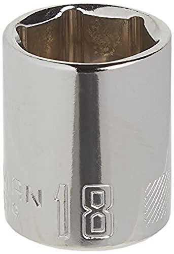 CRAFTSMAN Shallow Socket Metric 3/8-Inch Drive 18mm 6-Point (CMMT43579)