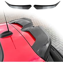 Car Roof Spoiler Wing Rear Window Top Spoiler Compatible with BMW Mini Cooper S JCW F65 F66 J01 2024-2025, Carbon Fiber Look