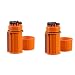 UCO Stormproof Match Kit with Waterproof Case, 25 Stormproof Matches and 3 Strikers (Orange (2-Pack))