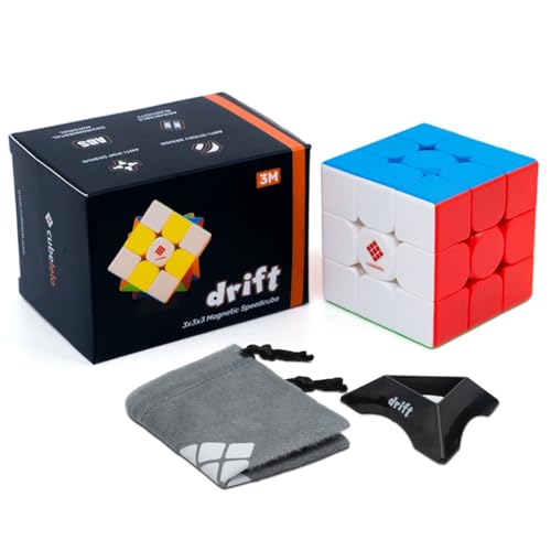 Cubelelo Drift 3M 3x3 (Magnetic) Stickerless Speed Cube | En...
