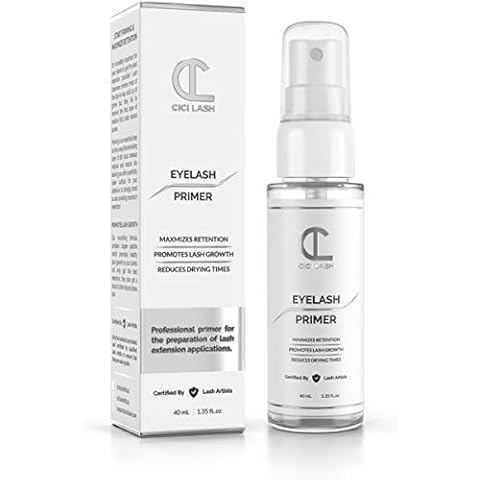 Eyelash Extension Primer/Pre-Treatment (40ml) - Professional Lash Cleanser & Protein Oil Remover For Individual Mink Eyelash Extensions | Increases Retention & Glue Drying Time | Lash Tech Supplies Cover