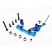 Hot Racing ECT4806 Aluminum Bellcrank Steering Saver with Bearings (Blue) - ECX