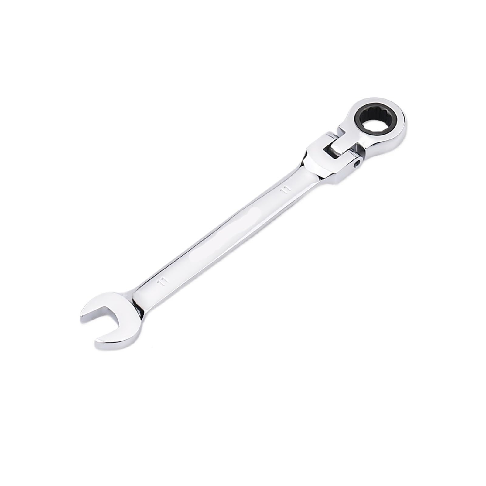 Jzqkxmvnclh 11Mm Ratchet Wrench Of Keys Spanner Set 72-Tooth Ratcheting Flexible Head
