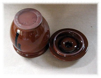 越前？常滑？おはぐろ壺 MA176 越前？常滑？おはぐろ壺 MA176