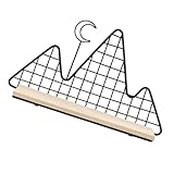 Étagère murale en fer forgé – permet de rendre votre salon ou votre chambre plus propre et plus hygiénique. étagère de rangement en bois pour cloison