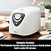 Morphy Richards Fastbake Breadmaker, 12 Programmes, 1.5lb, 2lb Loaf Sizes, 13 Hour Delay Timer, Keep Warm, White, 48281