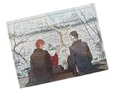 Puzzle PEQUEÑO 48 Piezas con Marco Shanks mihawk Beber Sake Samurai wano shichibukai Rompecabezas puzle para Adulto