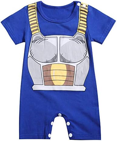 Singcoco Halloween Baby Boy Funny Costume Romper (Ablue, 3-6 Months)