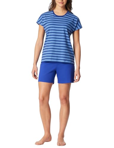 Schiesser Damen Schlafanzug kurz Single-Jersey Qualität - Casual Essentials