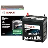 BOSCH (ボッシュ) 国産車バッテリー HT-M-60/60B20L Hightec JIS EFB アイドリングストップ車・充電制御車・標準車対応 (HTP-M-42/60B20L 後継モデル)