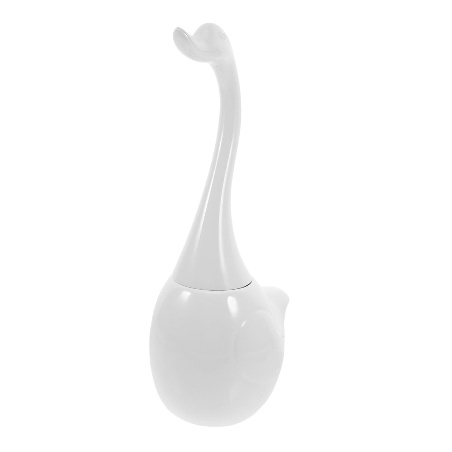 Brosse de toilette longue portée anti-tache avec support céramique