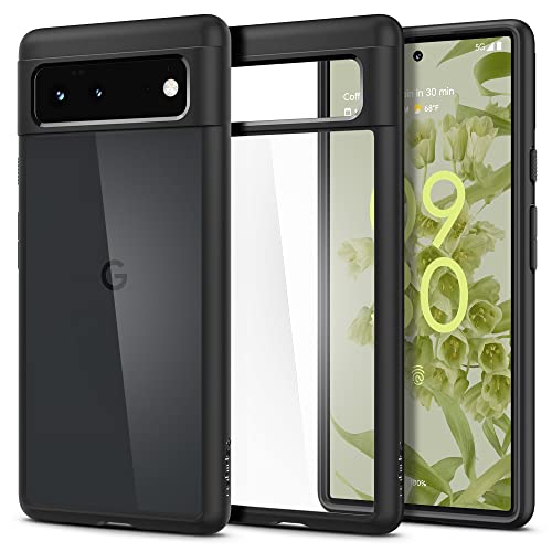 Spigen Ultra Hybrid designed for Google Pixel 6 case cover - Matte Black