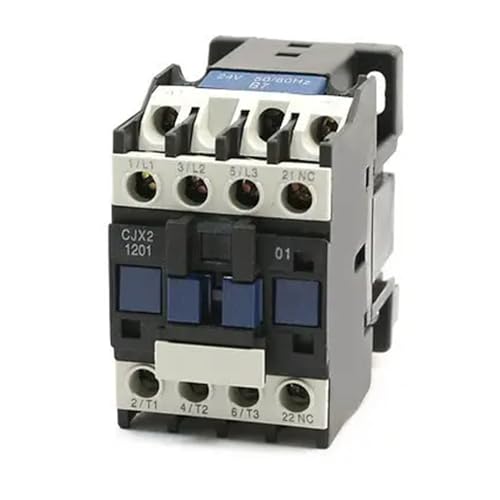 Montage rail DIN pour ce contacteur de commande moteur 24V CJX2-1201