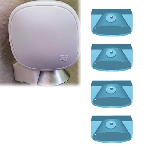 Wall Mount for Ecobee Smart sensors - 180-degree rotatable mounting Base. Compatible with Ecobee Series sensors. Universal Wall Mount with mounting Screws.