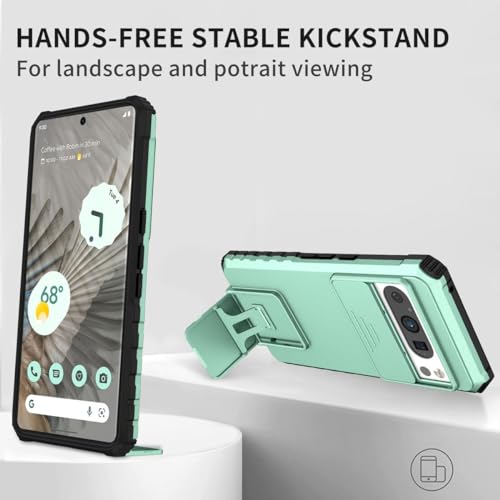 Protection Google Pixel 8 Pro coque rigide König Design vert clair mince - 4