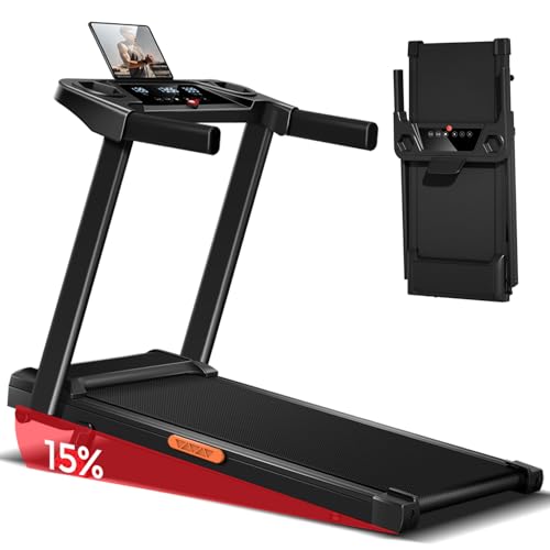 CURSOR Tapis Roulant Salvaspazio con Inclinazione 15%, Tapis Roulant Elettrico 12KM/H con 3.0HP...
