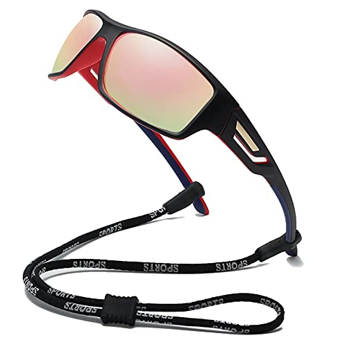 Image of Polarized Sports Sunglasses TR90 Unbreakable Frame for Men Women Running Cycling Fishing Golf Baseball