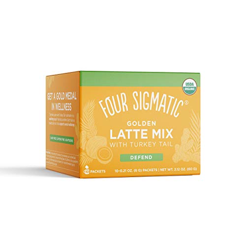 FOUR SIGMATIC Golden Latte Mix with Turkey Tail 10 x 6 g sachets, 60 g Cover