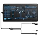 Hon&Guan 55W Heizmatte Pflanzen 1PCS 25x53CM für G-H3D Heizmatte, Dient zur Erhöhung der Anzahl der Heizkissen, Ohne Thermostat